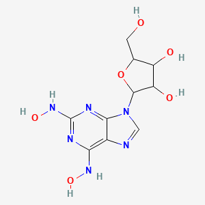 molecular formula C10H14N6O6 B3060950 Dhapr CAS No. 16033-28-6