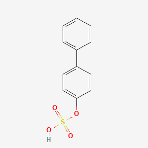 molecular formula C12H10O4S B3060951 (4-联苯基)氢硫酸盐 CAS No. 16063-85-7