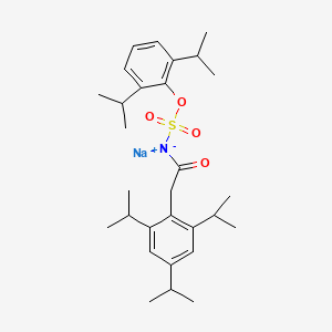 molecular formula C29H42NNaO4S B3060954 Avasimibe sodium CAS No. 166518-61-2