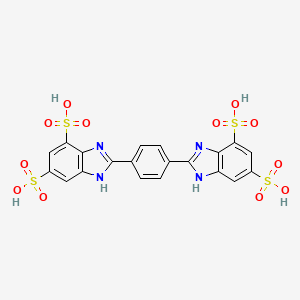 molecular formula C20H14N4O12S4 B3060957 Bisdisulizole CAS No. 170864-82-1