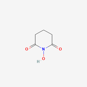 molecular formula C5H7NO3 B3060960 1-羟基哌啶-2,6-二酮 CAS No. 17195-27-6