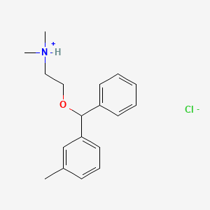 molecular formula C18H24ClNO B3060962 Orphenandrine CAS No. 17630-53-4