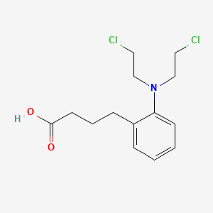 molecular formula C14H19Cl2NO2 B3060964 Ortho-chlorambucil CAS No. 178481-89-5
