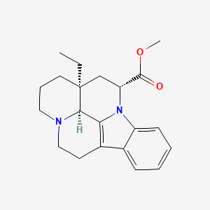molecular formula C21H26N2O2 B3060990 Desoxyvincamine CAS No. 21019-23-8