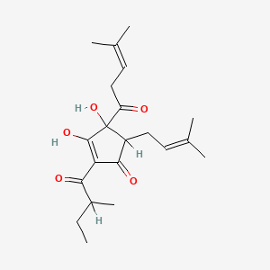molecular formula C21H30O5 B3061013 异阿豆酮 CAS No. 25422-83-7