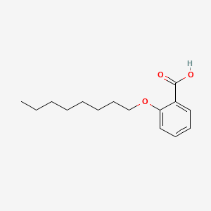 molecular formula C15H22O3 B3061022 2-(Octyloxy)benzoic acid CAS No. 27830-12-2