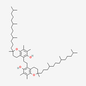 molecular formula C58H98O4 B3061026 alpha-Tocopherol dimeric deriv. CAS No. 2896-55-1