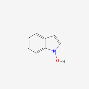 molecular formula C8H7NO B3061041 1-Hydroxyindole CAS No. 3289-82-5