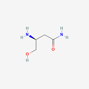 molecular formula C4H10N2O2 B3061057 Asparaginol CAS No. 36983-58-1