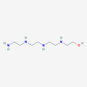 molecular formula C8H22N4O B3061063 2-{[2-({2-[(2-Aminoethyl)amino]ethyl}amino)ethyl]amino}ethan-1-ol CAS No. 38361-85-2