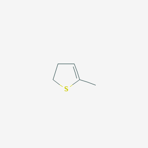 molecular formula C5H8S B3061093 5-Methyl-2,3-dihydrothiophene CAS No. 4610-02-0