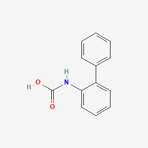 molecular formula C13H11NO2 B3061100 Biphenyl-2-ylcarbamic Acid CAS No. 50443-60-2