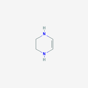 molecular formula C4H8N2 B3061110 Tetrahydropyrazine CAS No. 5194-05-8