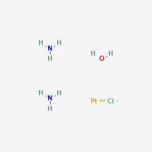 cis-Diamminemonoaquamonochloroplatinum II