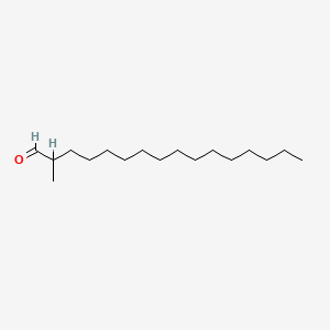 molecular formula C17H34O B3061131 Hexadecanal, 2-methyl- CAS No. 55019-46-0