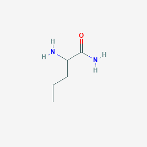 molecular formula C5H12N2O B3061141 Norvalinamide CAS No. 5632-86-0