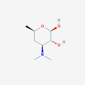 molecular formula C8H17NO3 B3061152 β-D-去氧胺 CAS No. 57794-18-0