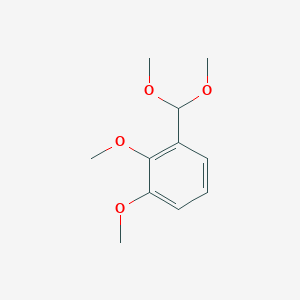 B3061167 1-(Dimethoxymethyl)-2,3-dimethoxybenzene CAS No. 59276-32-3