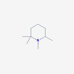 molecular formula C9H19N B3061177 1,2,2,6-Tetramethylpiperidine CAS No. 60812-96-6