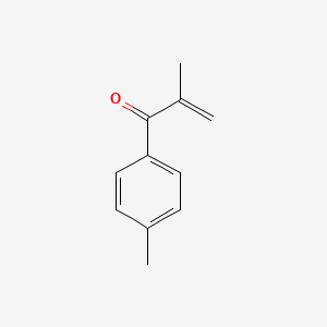 molecular formula C11H12O B3061191 2-甲基-1-(4-甲基苯基)丙-2-烯-1-酮 CAS No. 62834-89-3