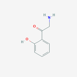 molecular formula C8H9NO2 B3061237 2-氨基-1-(2-羟基苯基)乙酮 CAS No. 72481-17-5