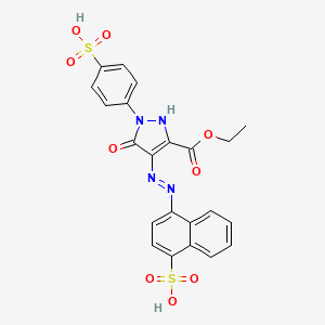 molecular formula C22H18N4O9S2 B3061240 Orange B free acid CAS No. 732922-62-2