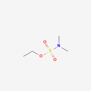 molecular formula C4H11NO3S B3061254 Ethyl-N,N-dimethylaminosulfonate CAS No. 75013-50-2