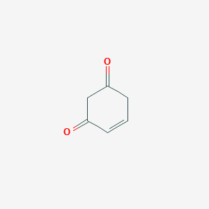 molecular formula C6H6O2 B3061264 4-Cyclohexene-1,3-dione CAS No. 77609-84-8