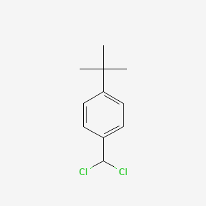 molecular formula C11H14Cl2 B3061272 1-叔丁基-4-(二氯甲基)苯 CAS No. 79135-60-7