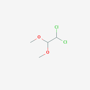 molecular formula C4H8Cl2O2 B3061277 1,1-二氯-2,2-二甲氧基乙烷 CAS No. 80944-06-5