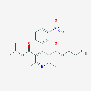 molecular formula C20H22N2O7 B3061280 Unii-96S4GG1upr CAS No. 82219-48-5