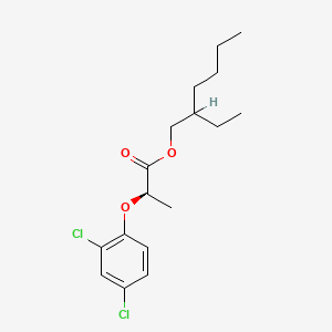 molecular formula C17H24Cl2O3 B3061291 Dichlorprop-p-2-ethylhexyl CAS No. 865363-39-9