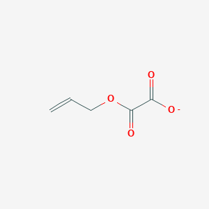molecular formula C5H5O4- B3061293 Oxo[(prop-2-en-1-yl)oxy]acetate CAS No. 87024-25-7