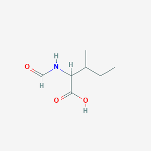 molecular formula C7H13NO3 B3061302 2-Formamido-3-methyl-pentanoic acid CAS No. 89810-44-6
