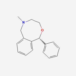 molecular formula C17H19NO B3061305 (-)-Nefopam CAS No. 91463-82-0