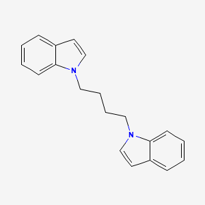 molecular formula C20H20N2 B3061313 1-(4-Indol-1-ylbutyl)indole CAS No. 94545-16-1
