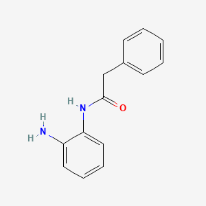 molecular formula C14H14N2O B3061315 N-(2-Aminophenyl)-2-phenylacetamide CAS No. 95384-59-1