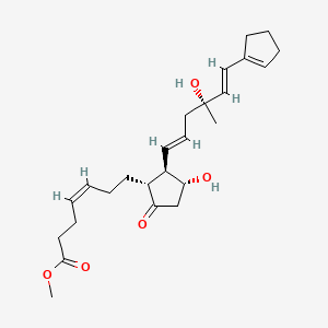 molecular formula C25H36O5 B3061437 Unii-FZ6T2mqr9R CAS No. 110902-56-2