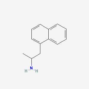 molecular formula C13H15N B3061568 1-(1-Naphthyl)-2-aminopropane CAS No. 12687-37-5