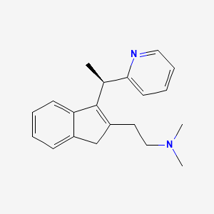 molecular formula C20H24N2 B3061677 R-dimethindene CAS No. 135821-89-5