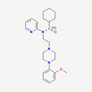 molecular formula C25H34N4O2 B3061988 Unii-dav805ygox CAS No. 162760-97-6