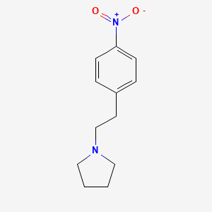 B3062024 1-(4-Nitrophenethyl)pyrrolidine CAS No. 168897-19-6