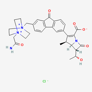 molecular formula C32H35ClN4O6 B3062036 Unii-0V3cpa653N CAS No. 169957-63-5