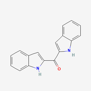 molecular formula C17H12N2O B3062227 di(1H-indol-2-yl)methanone CAS No. 200706-56-5