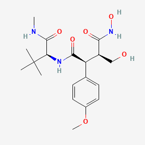 molecular formula C19H29N3O6 B3062243 Unii-Q4Y6E79vuh CAS No. 205807-59-6