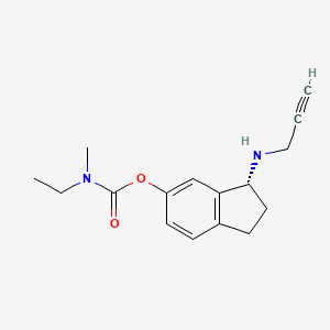 molecular formula C16H20N2O2 B3062256 Ladostigil CAS No. 209394-27-4