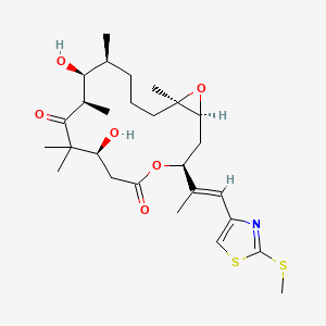 molecular formula C27H41NO6S2 B3062411 Unii-vyt0XP0xfk CAS No. 252981-48-9
