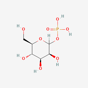 molecular formula C6H13O9P B3062474 D-甘露糖1-磷酸 CAS No. 27251-84-9