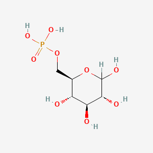 molecular formula C6H13O9P B3062534 Glucose 6-phosphate CAS No. 299-31-0