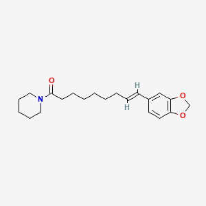 molecular formula C21H29NO3 B3062550 Piperolein B CAS No. 30505-89-6